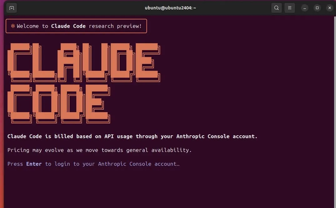 Claude Code CLI terminal interface showing the developer tool in action